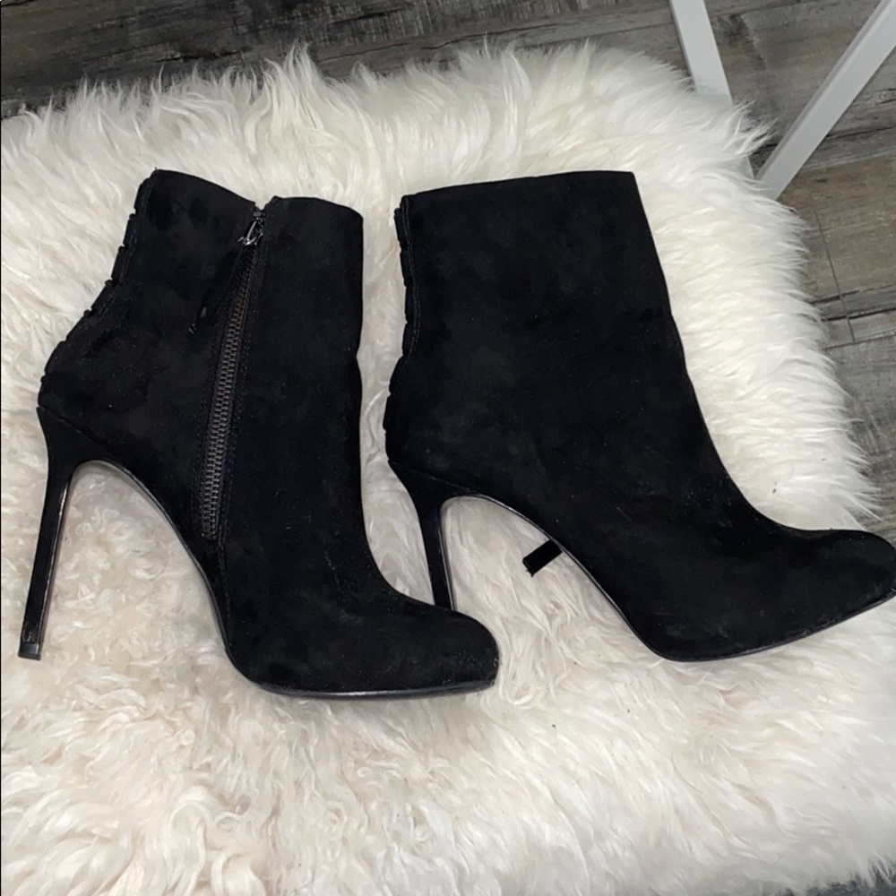 Zara Black Booties
